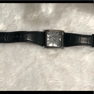 Emporio Armani leather band Watch